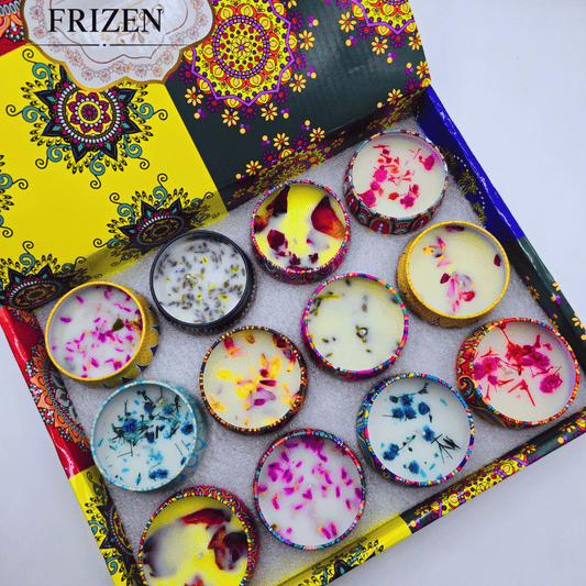12 in 1 Herbal Perfume Candles ( Small )