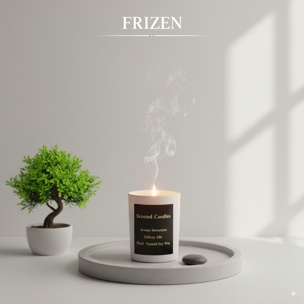 Scented Candles ( White )