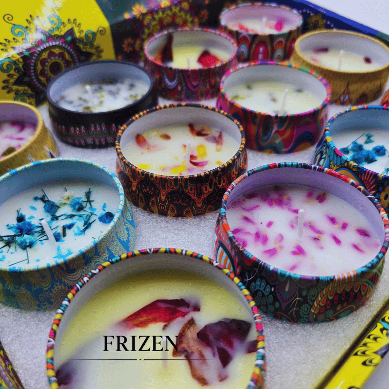 12 in 1 Herbal Perfume Candles ( Small )