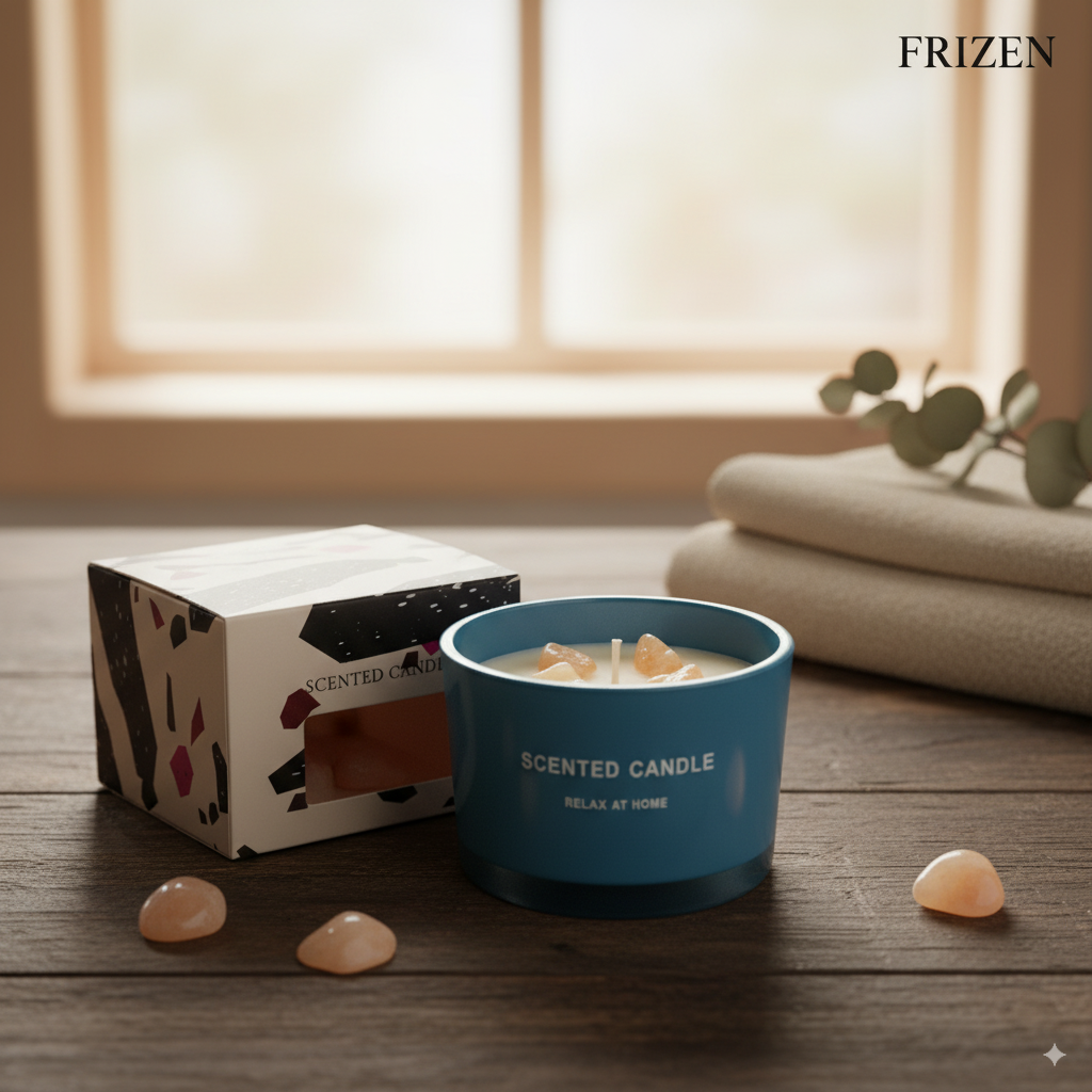 4 in 1 Scented Stone Candles