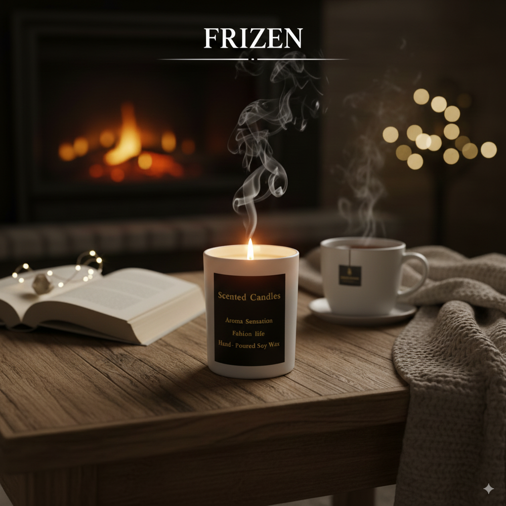 Scented Candles ( White )