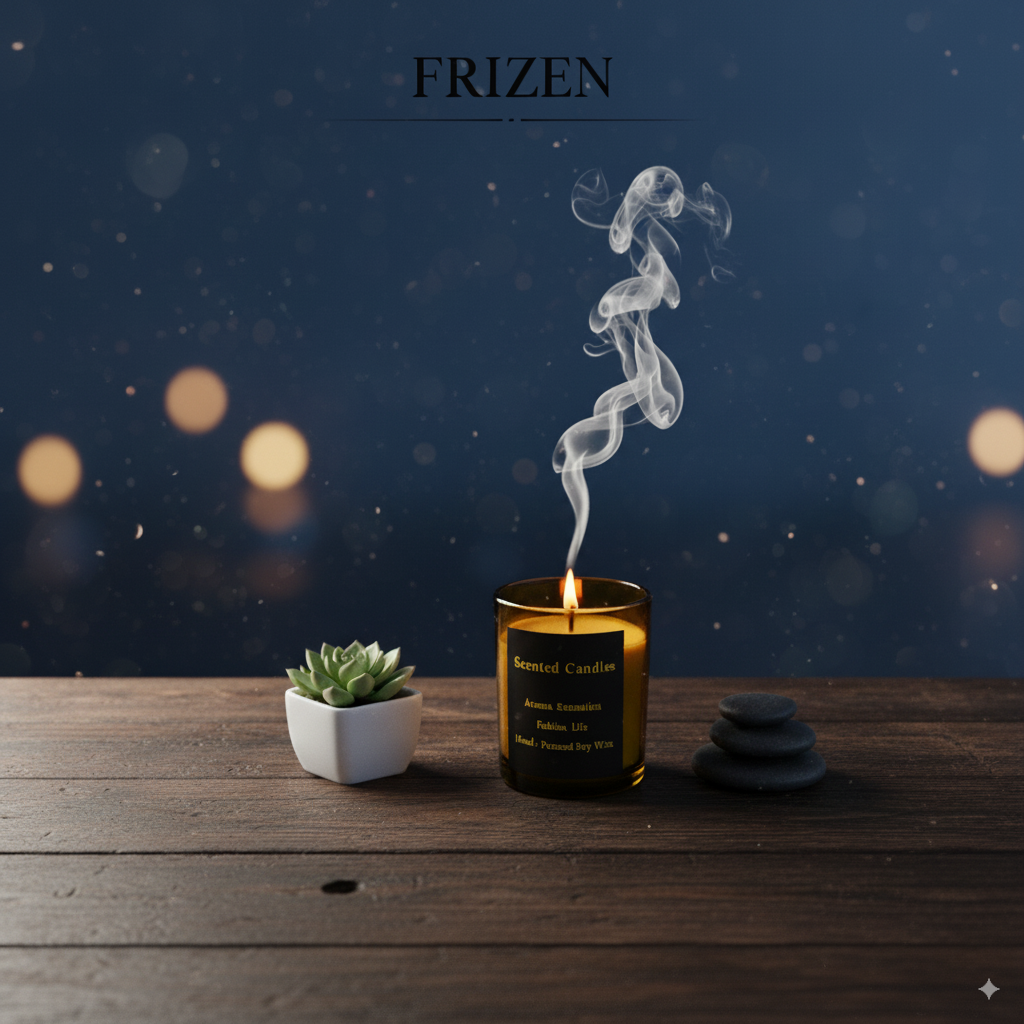 Scented Candles ( honey yellow )